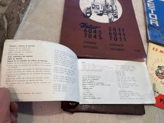 Manuales tractores antiguos