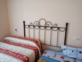 cabecero de forja cama  matrimonio 1,35