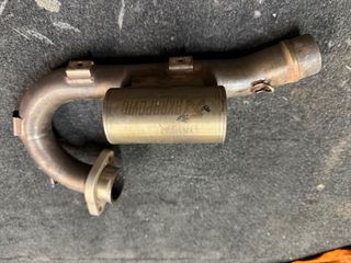 escape Akrapovic de yamaha w250f la de enduro,