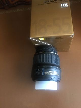 Objetivo NIKON 18-55 mm