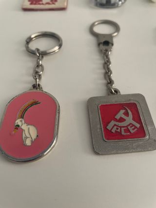 Lote de llaveros vintage 