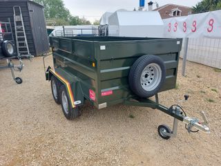 Remolque de doble eje sin freno