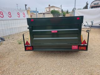 Remolque de doble eje sin freno