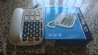 teléfono fijo números grandes alcatel