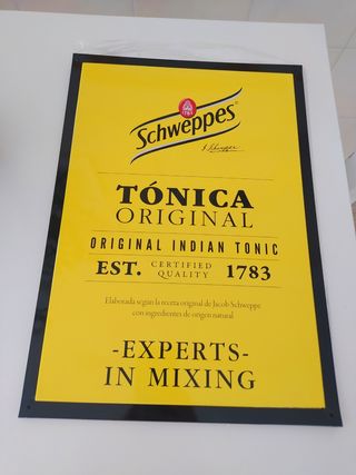 Chapa amarilla tónica swpes .
