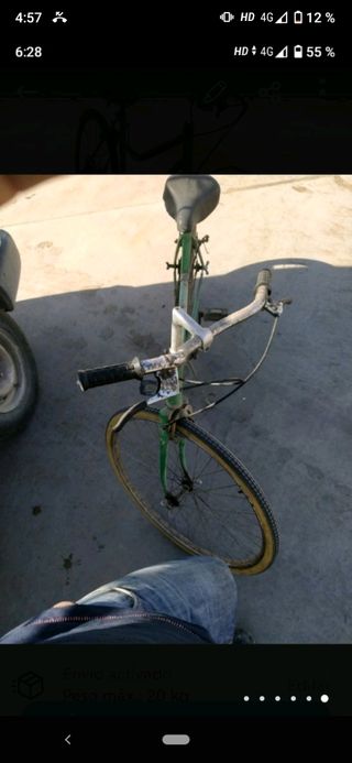 bicicleta bh antigua años 60 vintage paseo mujer 
