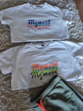 pack 2 camisetas + short