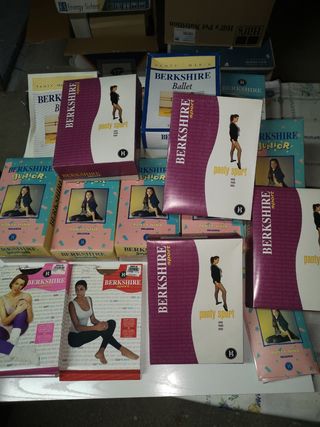 Lote de 80 pares de medias danza, ballet, etc