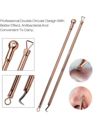 Kit 4 Piezas extractor de espinillas