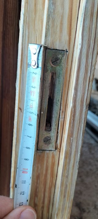 Par de ventanas madera 133 x 100 cm