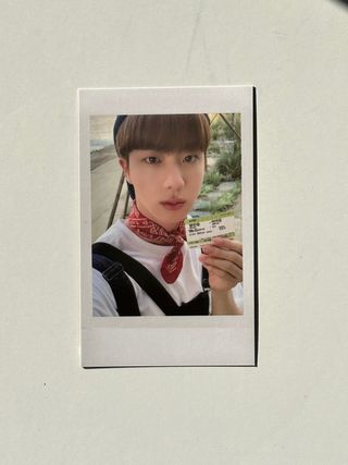BTS JIN SEASON GREETINGS 2021 POLAROID