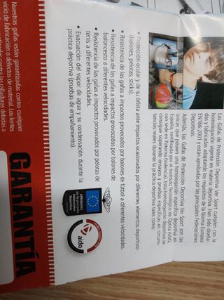 gafas graduadas adulto, calibre 56, puente 19