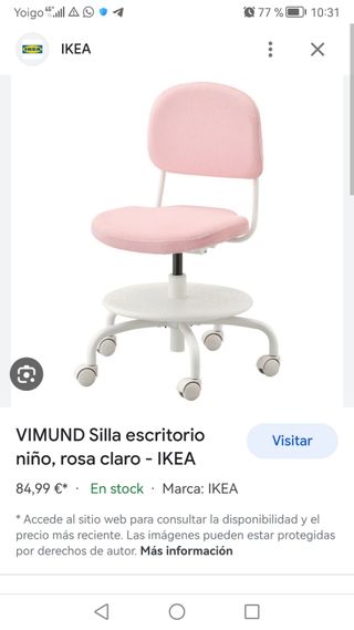 silla escritorio