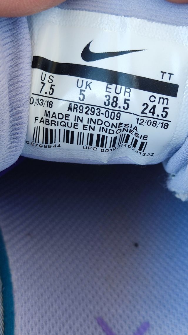 Nike Air Max 720 Sweet Viola taglia 38,5