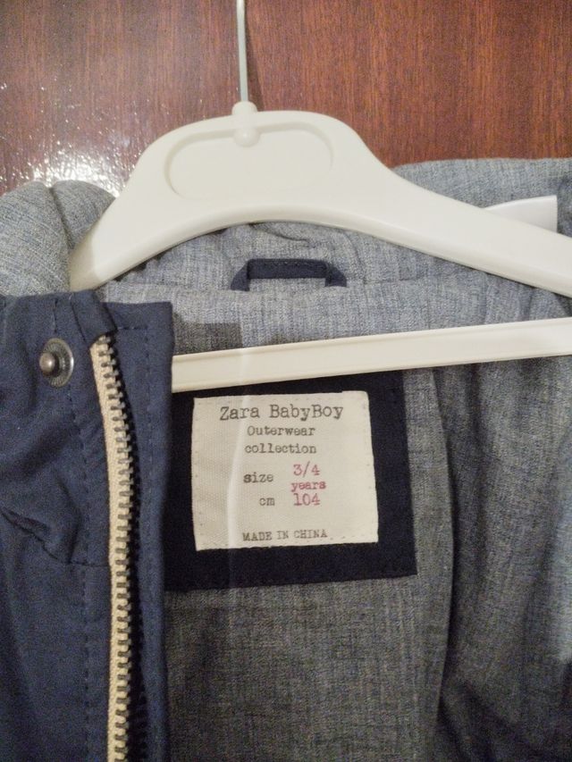 parka abrigo de talla 3