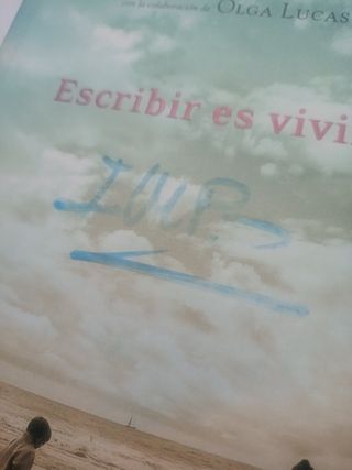 Libro Escribir es vivir