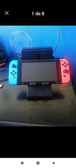 Nintendo switch con accesorios 