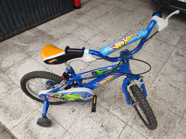 Bicicleta Hot Wheels