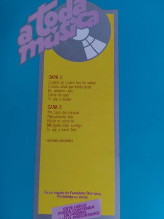 Vinil de ROCIO DURCAL