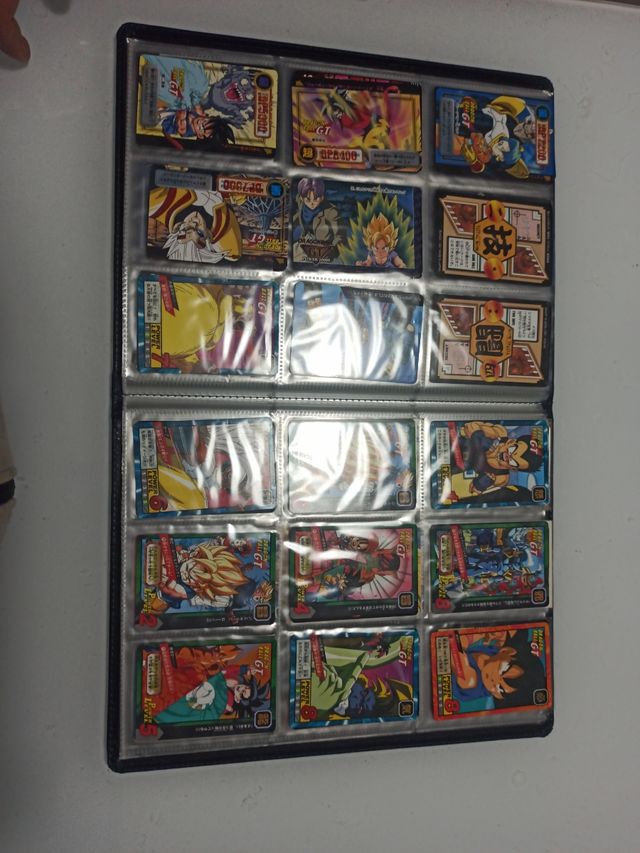 cartas dragón ball z y gt Japan 1995