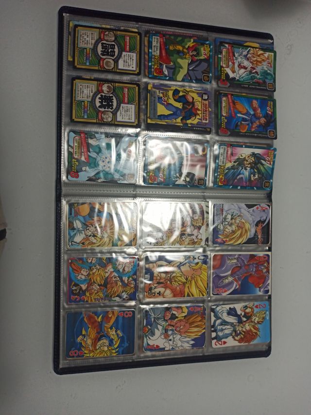 cartas dragón ball z y gt Japan 1995