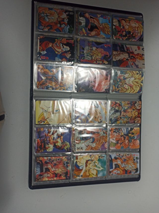 cartas dragón ball z y gt Japan 1995