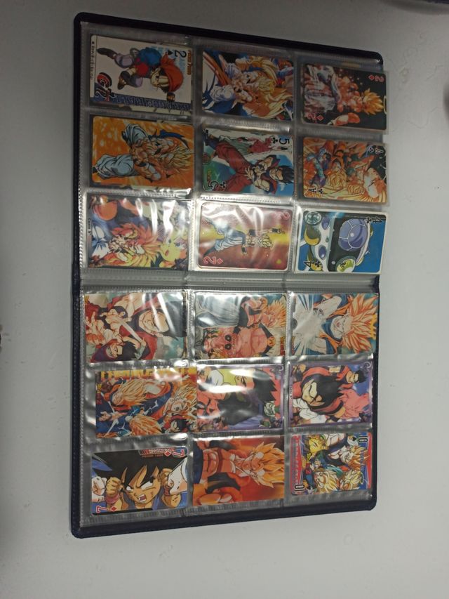 cartas dragón ball z y gt Japan 1995