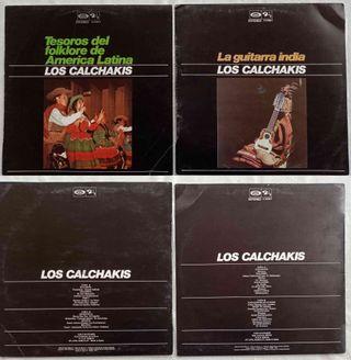 LOS CALCHAKIS y FACIO SANTILLAN - 7 LPs