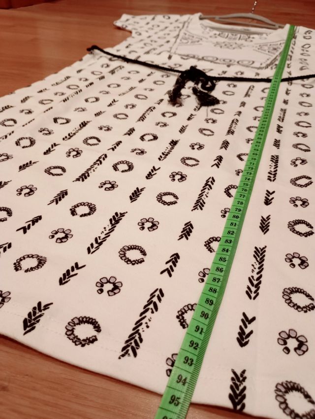 Vestido algodón a estrenar t.38