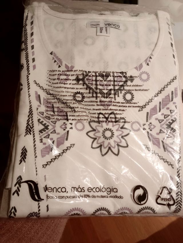 Vestido algodón a estrenar t.38