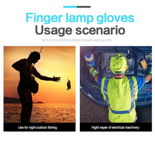 Guantes de pesca luminosos. NUEVO