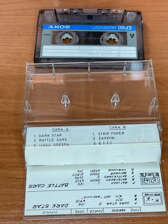 Strip poker juego Spectrum