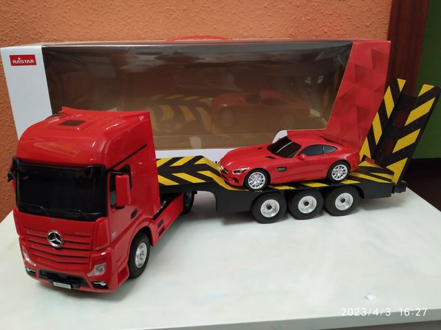 Camion portacoches rc Mercedes Benz Actros
