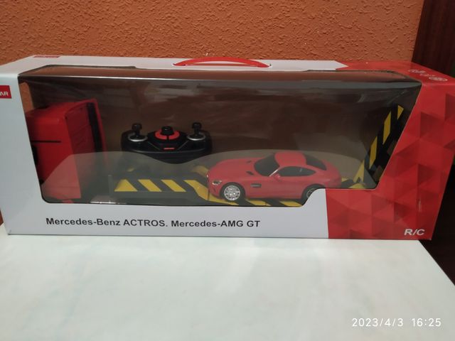 Camion portacoches rc Mercedes Benz Actros