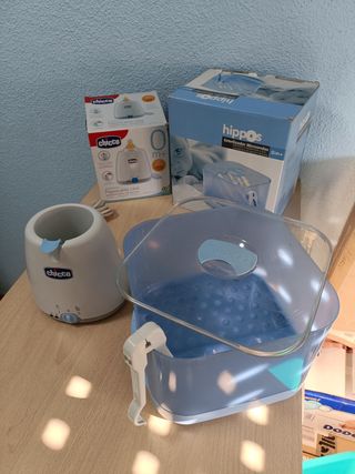 Calienta biberones y esterilizador