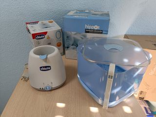 Calienta biberones y esterilizador