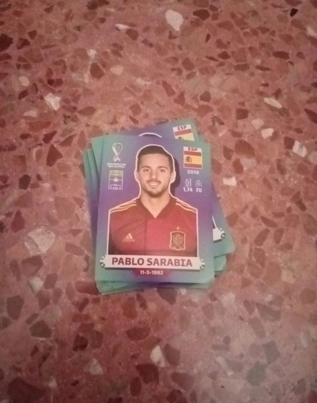 Cromos Mundial de fútbol Qatar