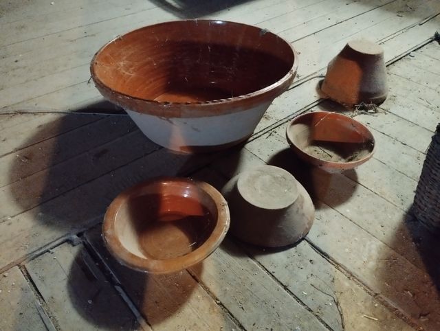 tinajas y barreños antiguas