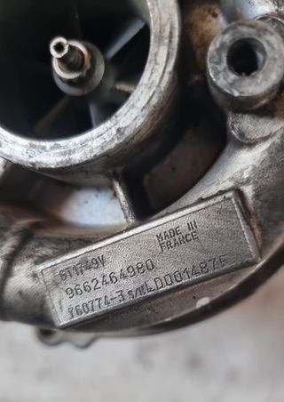 TURBO COMPRESOR FORD FOCUS 2.0 TDCI AÑO 2005