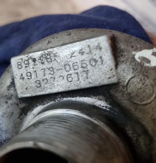 TURBO COMPRESOR OPEL ASTRA 1.7 DTI AÑO 2005