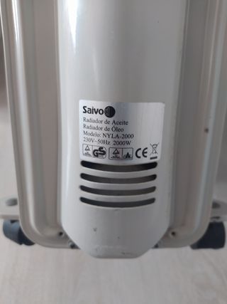 Radiador eléctrico de aceite en Alicante