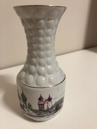 Florero porcelana vintage "Sango"