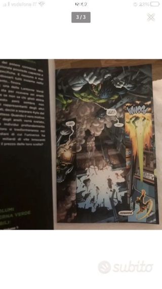 Lanterna Verde Nuovi Guardiani 1 Errore di stampa