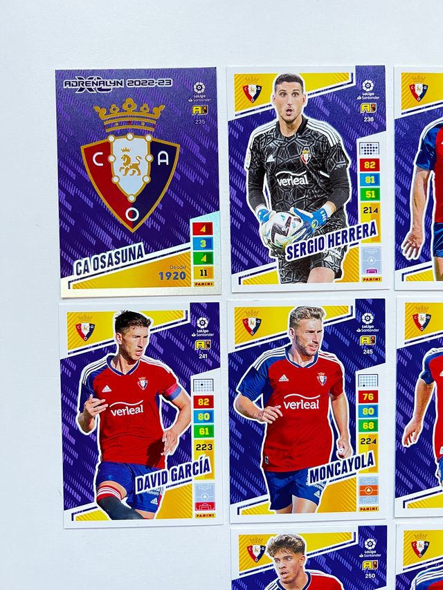 Cartas CA Osasuna (Adrenalyn XL) 2022-23