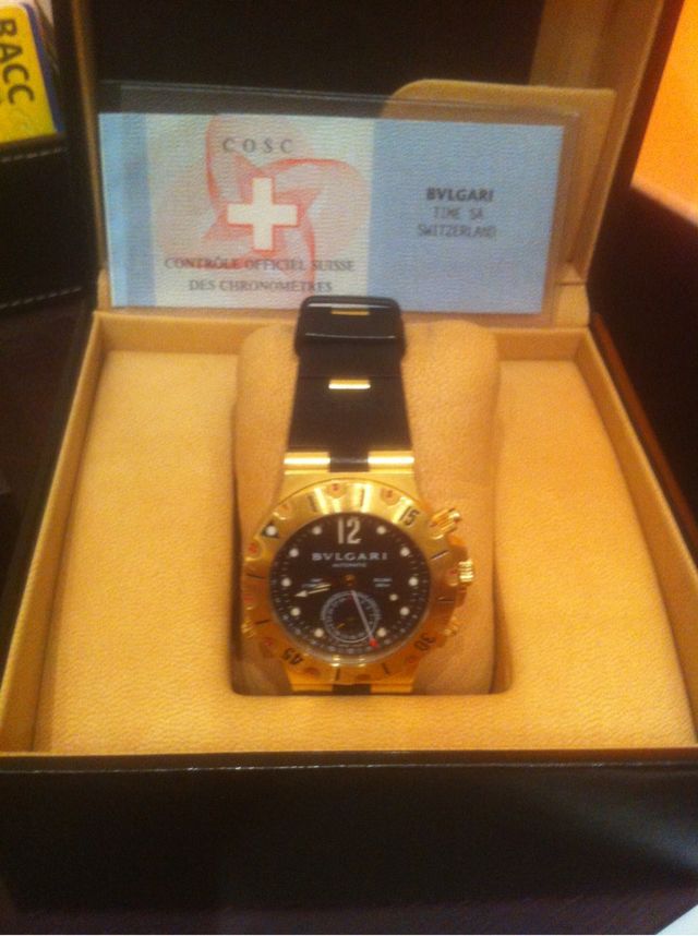 Bulgari oro gmt