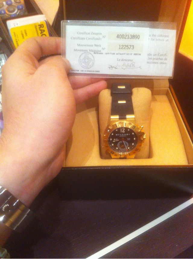 Bulgari oro gmt