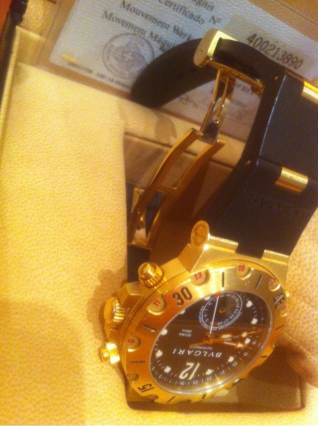 Bulgari oro gmt