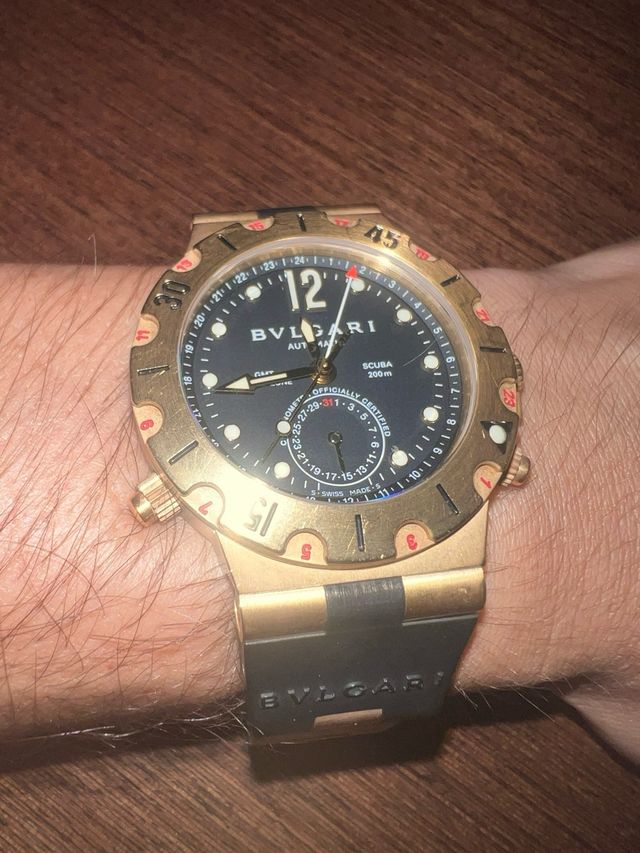 Bulgari oro gmt
