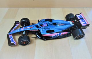 ALPINE A522 GP MONACO FERNANDO ALONSO 1:18