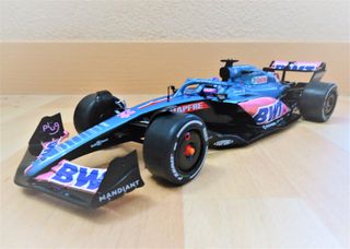 ALPINE A522 GP MONACO FERNANDO ALONSO 1:18